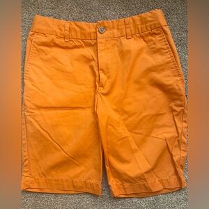 Boys Polo Ralph Lauren bright orange chino shorts. Size 10.